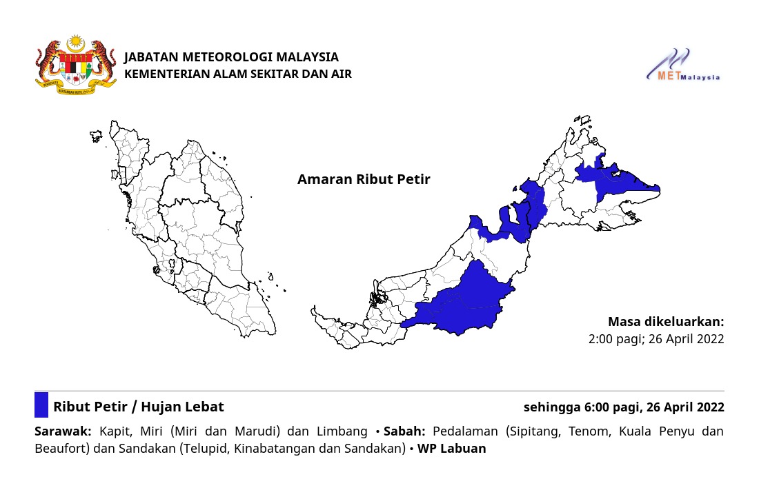 Jabatan meteorologi malaysia banjir