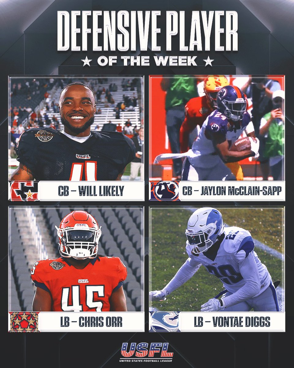 The Defensive Player of the Week nominees are in! 😤🔒 Vote in the poll below to decide the winner from week 2! ⬇️🙌