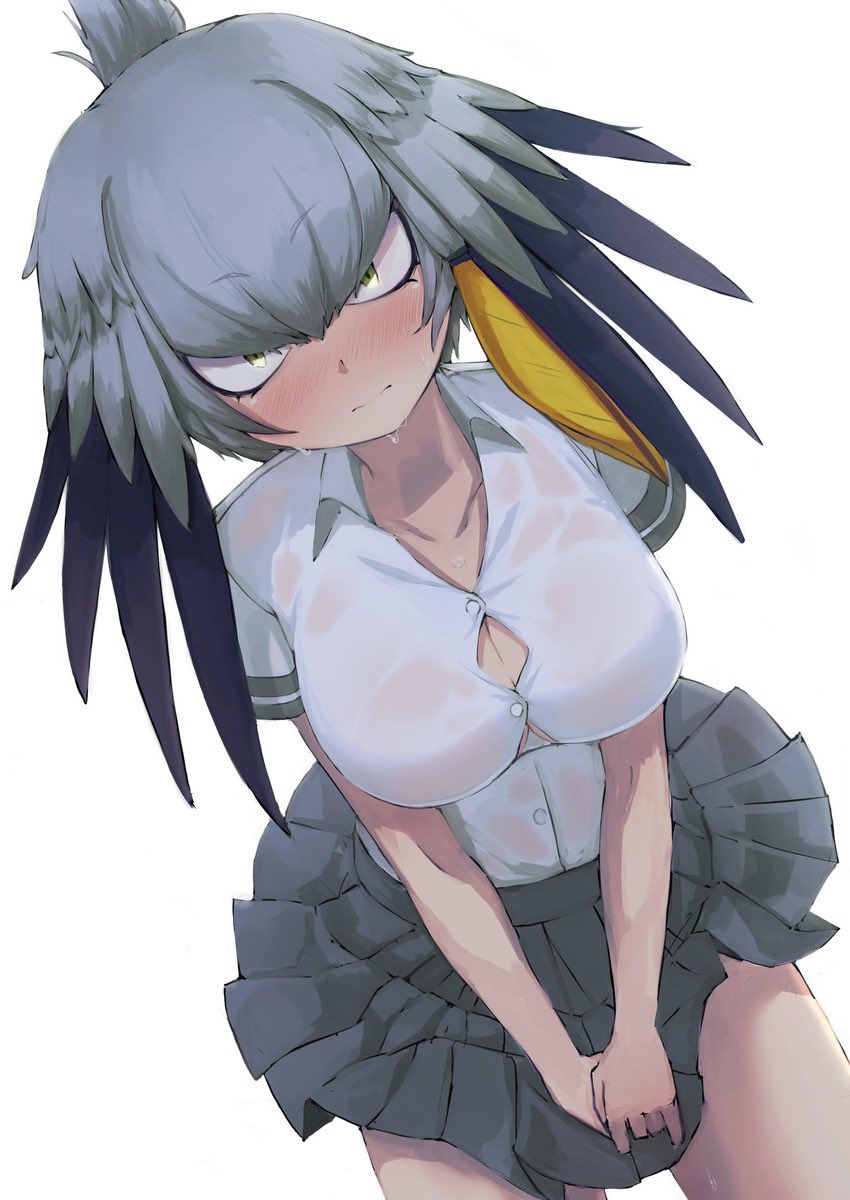 Jetbird__'s tweet image. The bird hero had arrived at school. It was raining and she couldn’t find her umbrella so got drenched. Her shirt had somehow managed to shrink. She tried to play it cool but she was embarrassed and wished she had a jacket or cardigan to hide underneath. #OpenRP #OpenDM