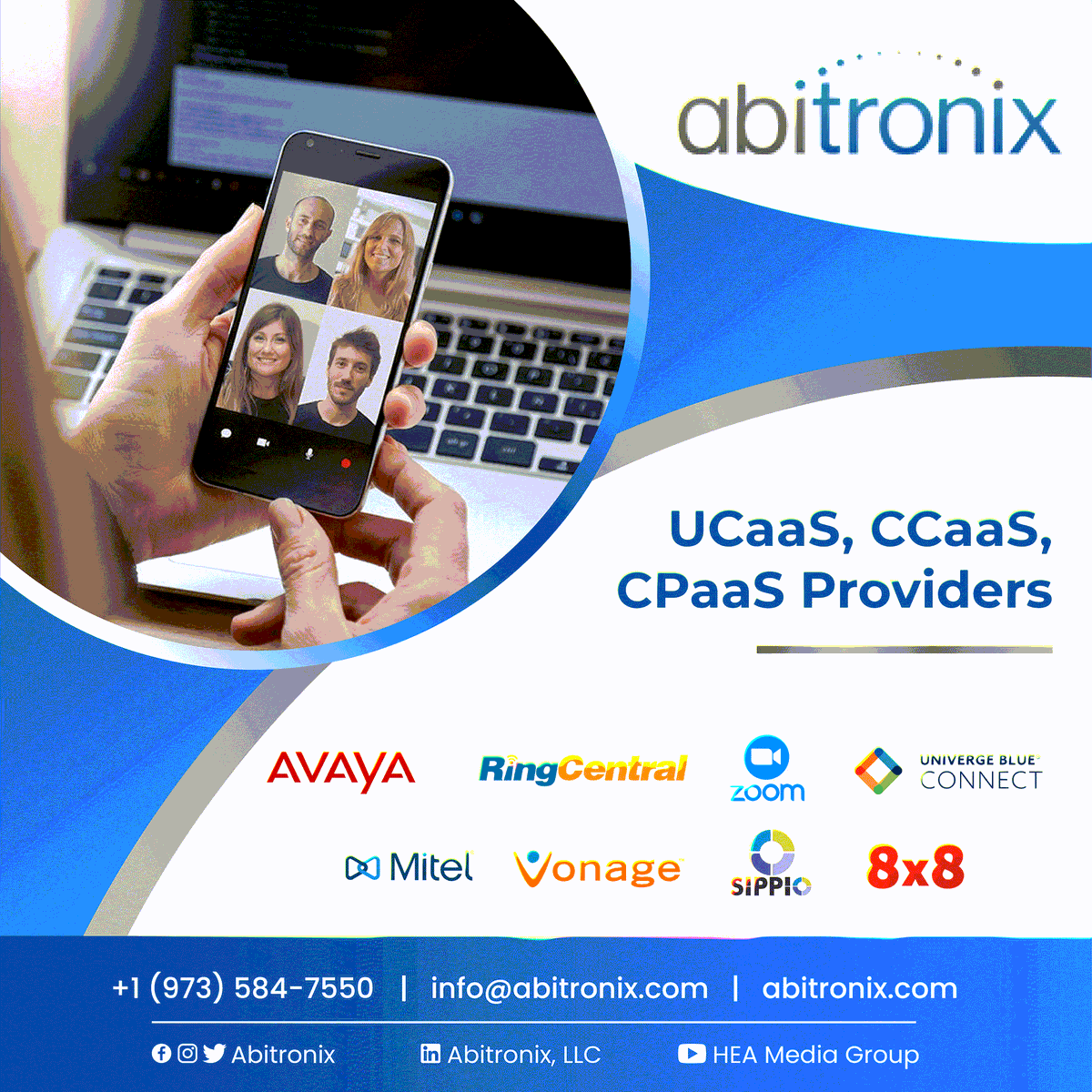 Abitronix's tweet photo. Is your contact center operating the way you want it to? Abitronix partners with Industry leaders in the communication channel. 

Click or Call the number below to get started today at (973)584-7550 or visit our website at https://t.co/rEuM7lTNvR
--
#abitronix #cloudcommunication https://t.co/ulBJthcZDZ