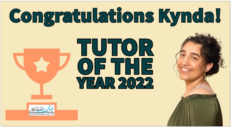 MadCollSAC's tweet image. Congratulations to our Tutors of the Year winners: Albert, Kyndra and Saheed.