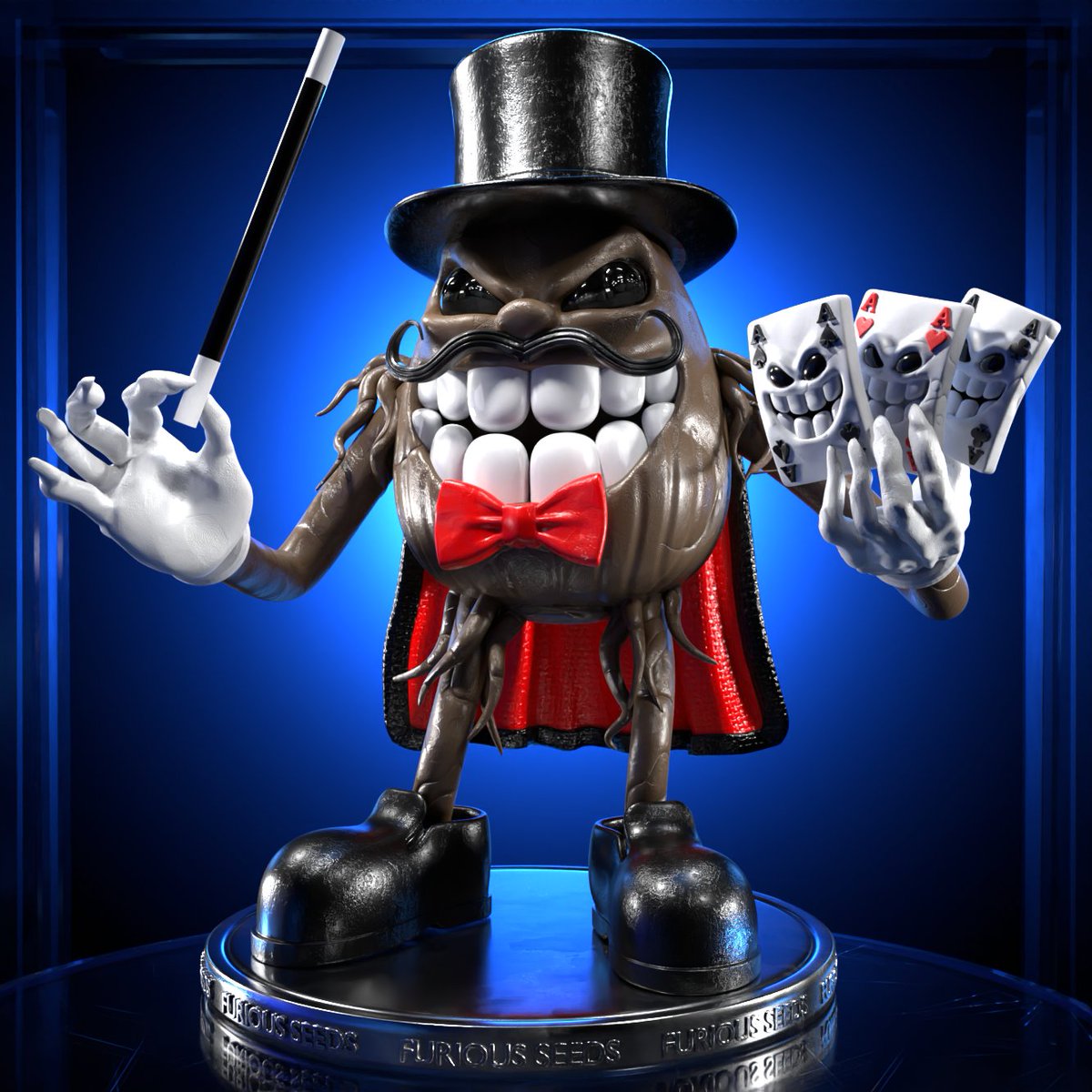 Furious Flowers (@furiousflowers) on Twitter photo The Magician Seed may look harmless, but don't be fooled! Some of his tricks go 'wrong' 😈🪄 The Magician Seed may look harmless, but don't be fooled! Some of his tricks go 'wrong' 😈🪄