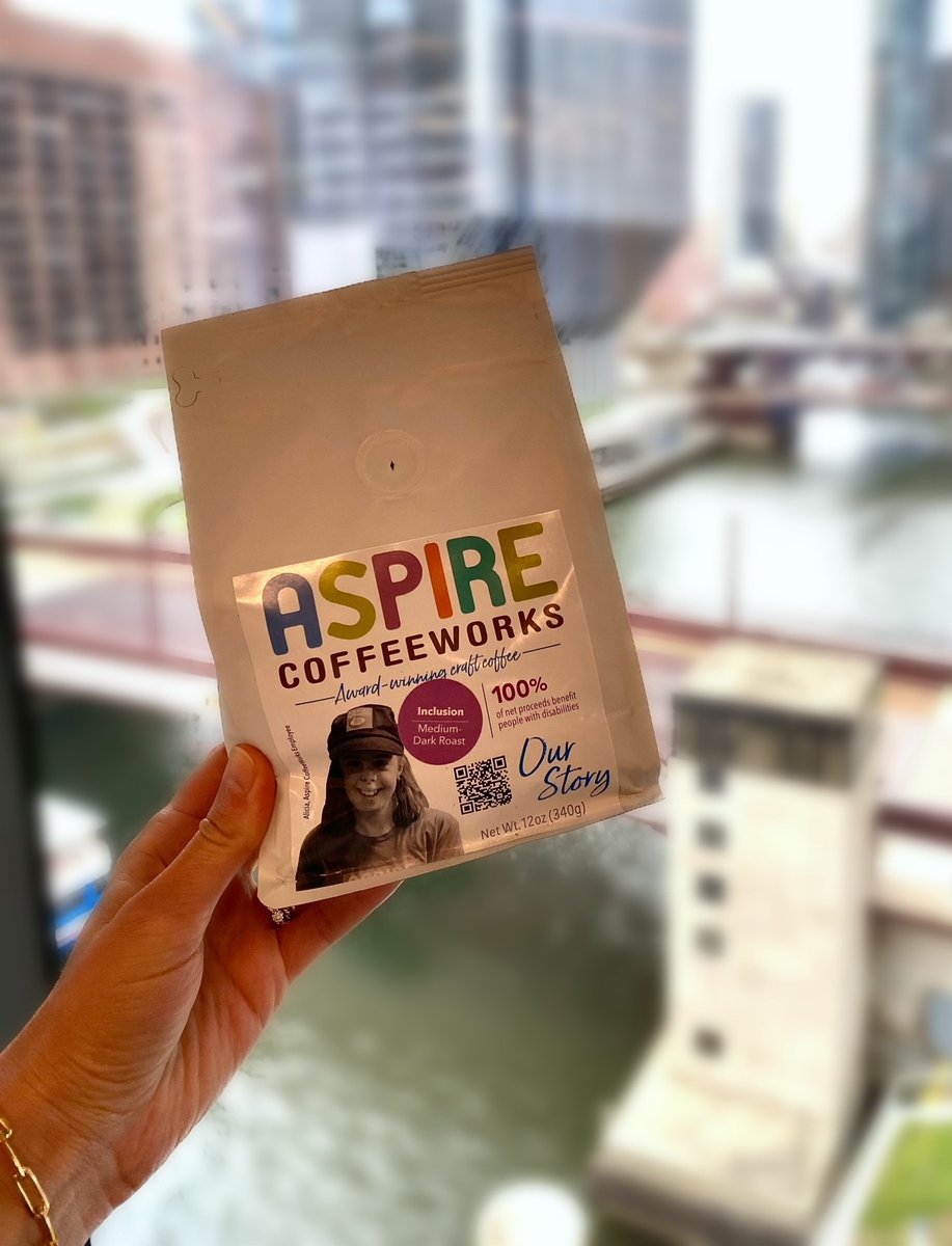 We visited <a href="/BankofAmerica/">Bank of America</a> to meet the team &amp; share our story. The Bank is a longtime coffee client &amp; supports <a href="/AspireOrg/">Aspire Chicago</a>'s mission through grants &amp; volunteering. It was the perfect opportunity to rally around the importance of #inclusion. Thanks BofA and @Canteenusa!