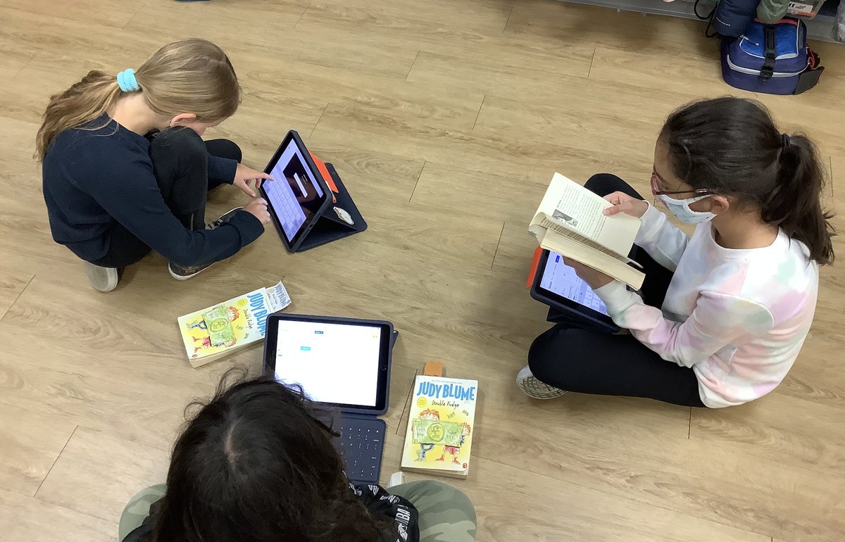 MrsWoodFourth's tweet photo. We LOVED having group "Book Talk Books" this month. The kids had fun engaging in meaning discussions. The "book room hallway" really had some incredible books to choose from! #Geronimo #WinnDixie #DoubleFudge #Despereaux #inspire96 https://t.co/C9mkTZFHze