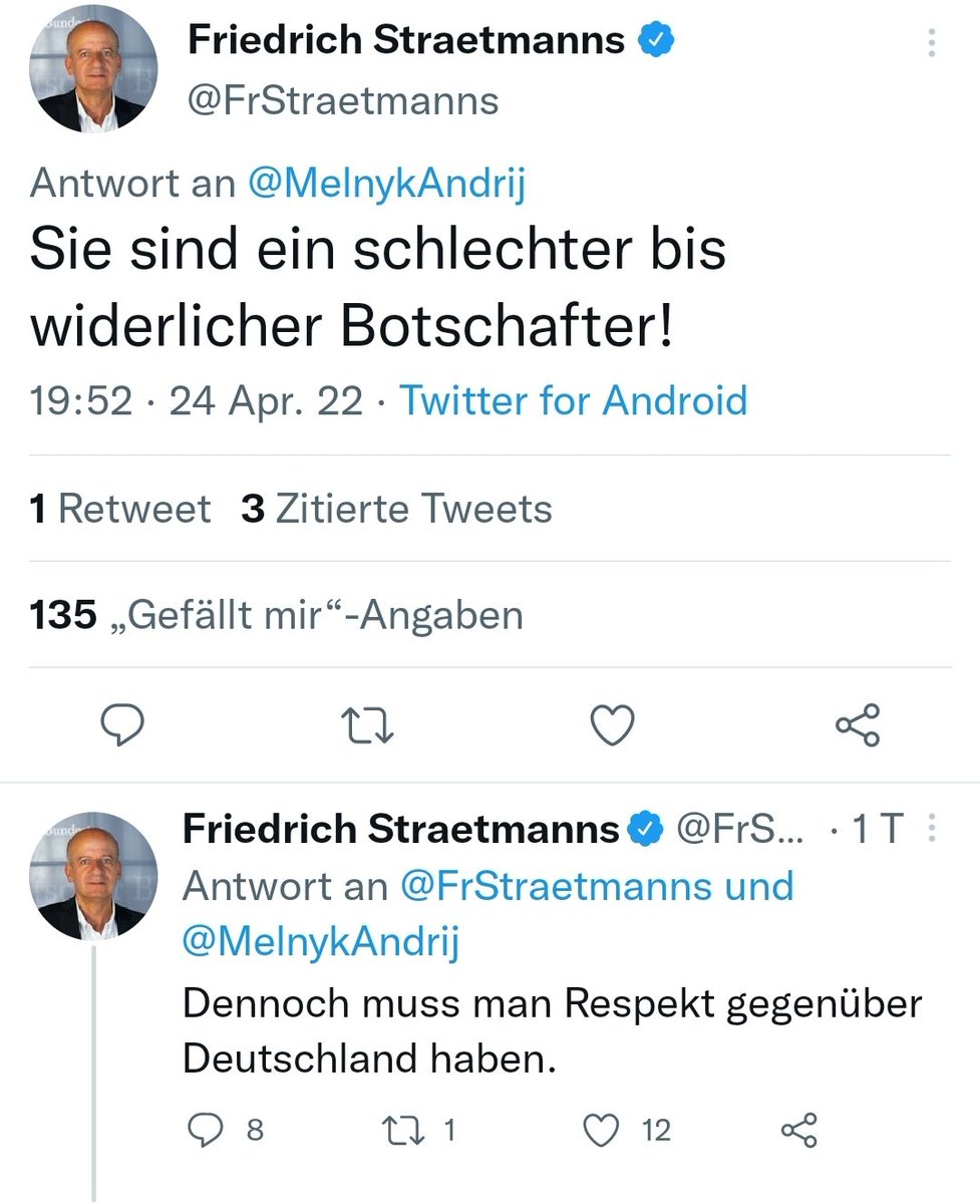 Deutschland, Deutschland, Deutschland, dieser Staatssekretär aus Mecklenburg-Vorpommern, der den ukrainischen Botschafter beschimpft, AfD oder Linkspartei?