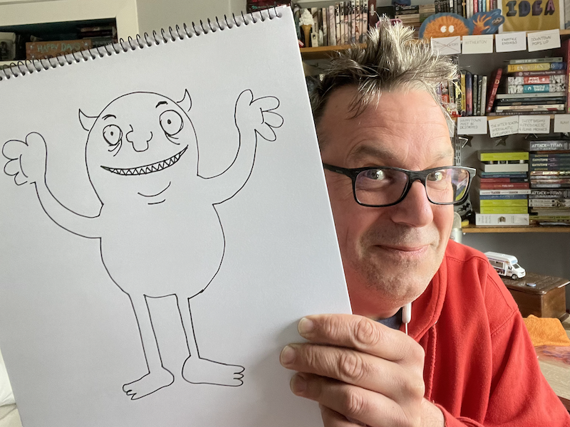 7Stories's tweet photo. *HALF TERM EVENT*
Everyday Monsters with author James Harris
Monday 30th May, 12.30pm and 2pm

Join James for an afternoon of drawing fun in May Half Term. 
Suitable for ages 7+. Children over 8 can attend without an adult, but grown-ups are welcome too! https://t.co/dazgRc9k8z https://t.co/NSBRUimG08