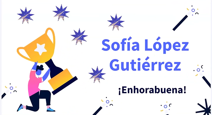 Acabo de ver la última sesión del curso ADAS-UCO y resulta que he ganado el Goya de la AD 🫣, ¡qué ilusión! 🥳