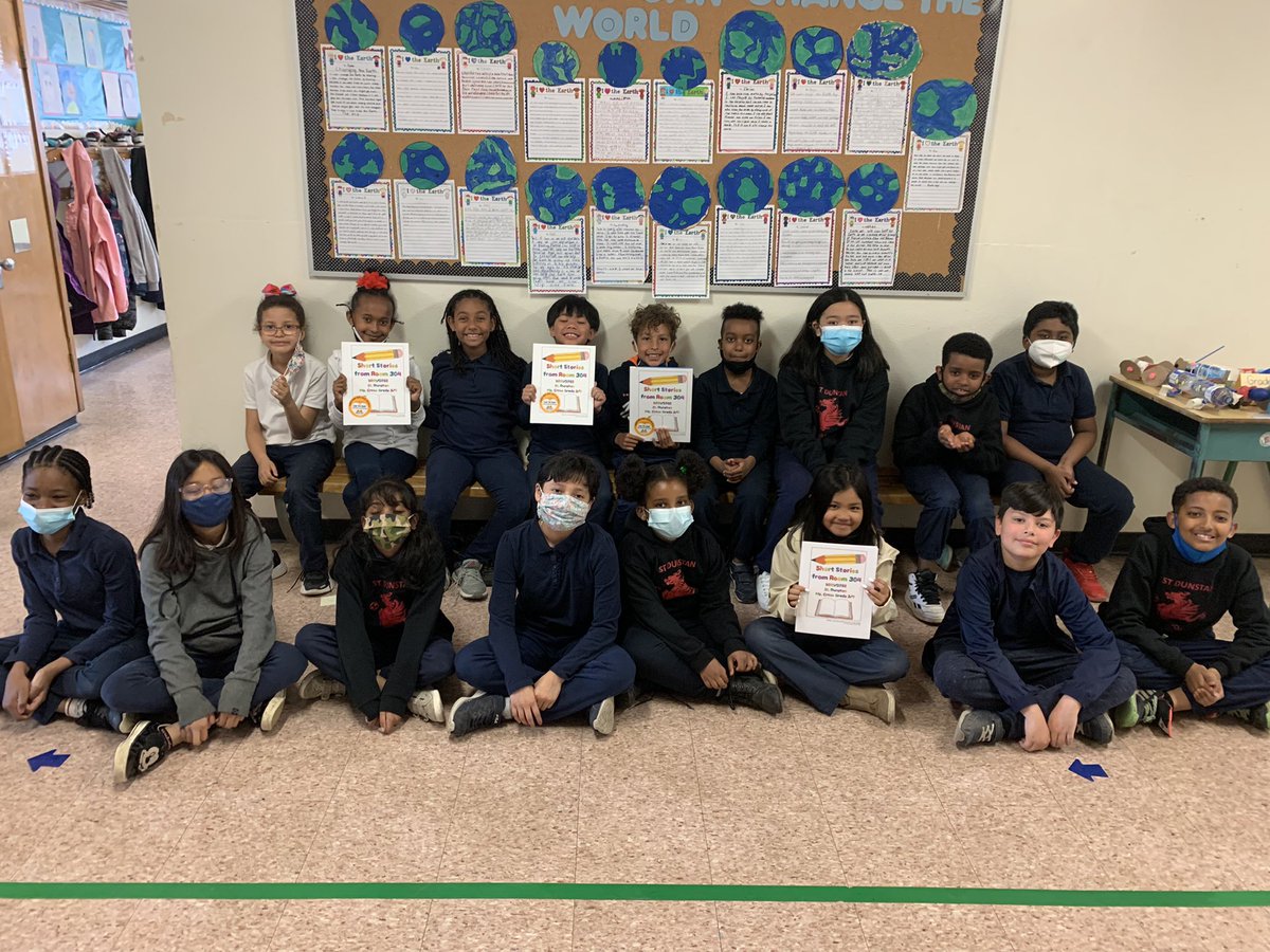 A class full of published authors thanks to Student Treasures! So great to see hard work pay off! 📚 <a href="/stdunstantcdsb/">St. Dunstan TCDSB</a>