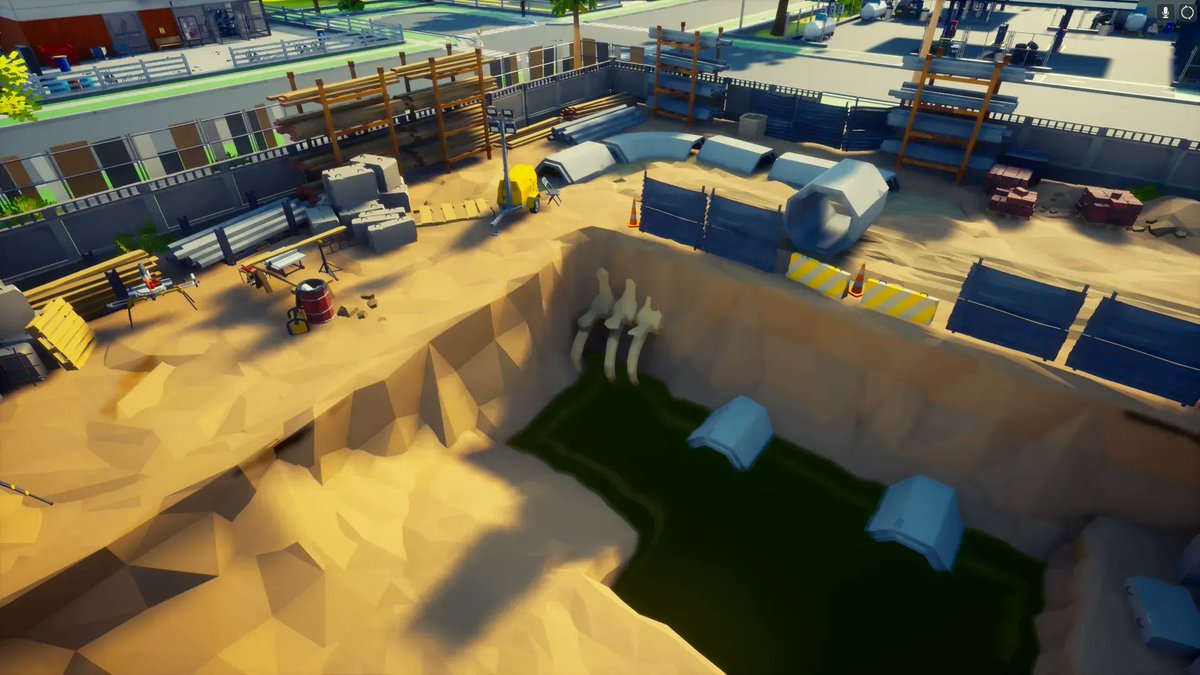 Got a job at a construction site.

We were digging out some lines for piping and found… this.

I wonder what kind of animal these bones are from.

#BlockchainGaming #NiftyVille