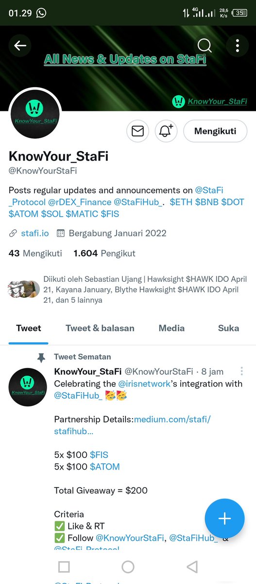 Martinyanda1's tweet photo. @KnowYourStaFi @irisnetwork @StaFiHub_ @StaFi_Protocol It is fascinating to participate in these wonderful raffles thank you for giving the opportunity💥💥🌟🌟🚀🚀

Tag:
@NurulHi92546694 
@f6s 
@Gio_Siky2 https://t.co/eFfJw8MEmR