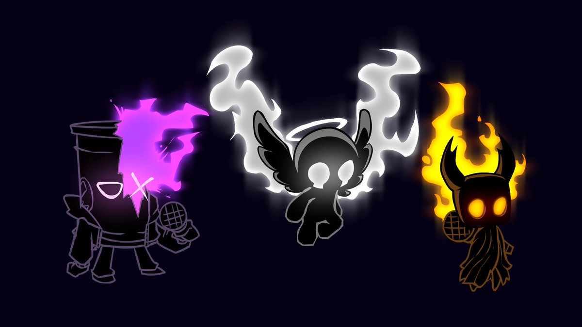 Derp Drawz on X: Indie Cross nightmare Isaac and knight designs I guess  (also my sona but it's not that good lol)  / X