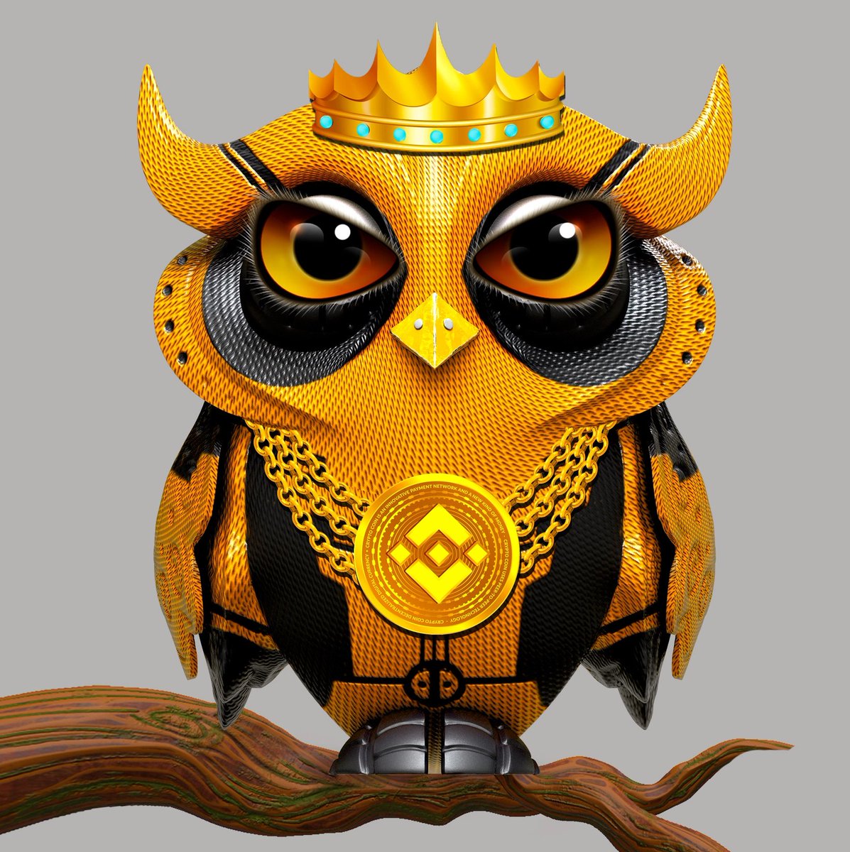 🅾🆆🅻🆄🅲🅺 (BNB Owl) #074 👑

"Owluck is a collection of 666 NFT Lucky Owl."

Creator: <a href="/Mehfarsi/">Mehdi Farsi</a>

Exclusively on NFTb Marketplace.

Buy now  ↘️
nftb.io/item/7ebb388bb…

#NFTs #NFT #NFTCommunity #NFTCollection #nftcollectors #NFTArts #cryptoart #BSC