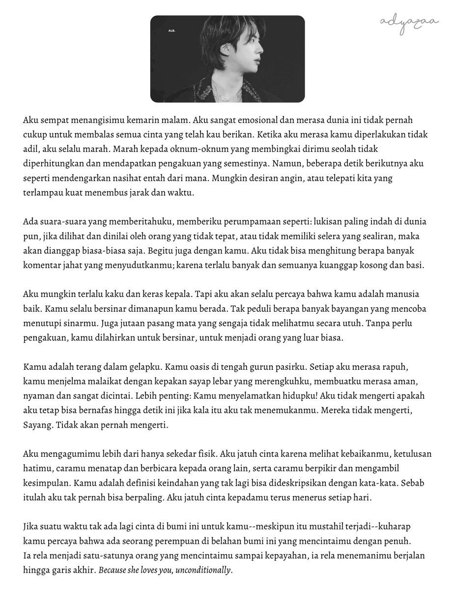 literarybase's tweet photo. karya | kamu adalah terang dalam gelapku https://t.co/T7WSaXi3Mx