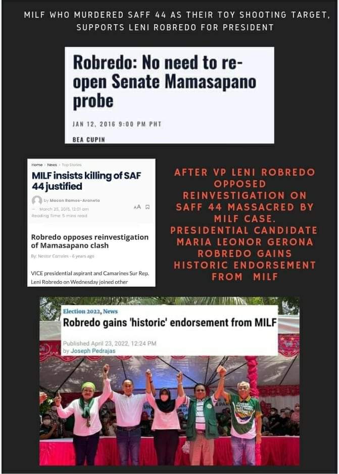 Luna6268's tweet photo. #LeniTangaSaLhata kailan ang endorsement ng abu sayyaf at maute group?

#TeroristasForLeni https://t.co/znZHp8dT9s