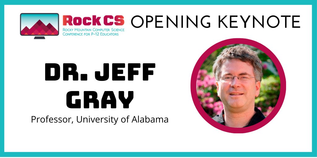 RockCSCO's tweet photo. We are thrilled to announce our opening keynote speaker! To learn more about Dr. Jeff Gray, visit https://t.co/roKe2cdlcB #RockCS22 https://t.co/Ds6aNXWyti