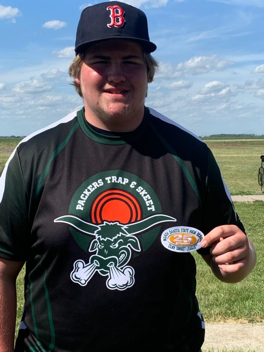 WFHSTrapTeam's tweet photo. Congratulations to Brady Prochnow and Devin Wall for shooting 25's during Week 1 last Thursday!  Great perfect round!
#NothingButDust #PackerPride #PerfectRound https://t.co/kMmeI6ktHF