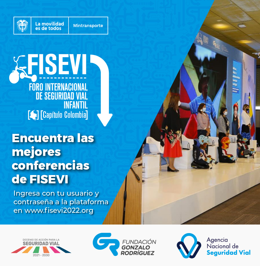 ansvcol's tweet photo. ¡Revive los mejores momentos de #FISEVI2022 🚸! El Foro Internacional de Seguridad Vial Infantil más importante de Latinoamérica y el Caribe que realizamos este año en Colombia🇨🇴, junto a @fundaciongonchi 🇺🇾
Todas las conferencias están disponibles en➡️ https://t.co/akHofBBJOa https://t.co/67QVp1CDsl