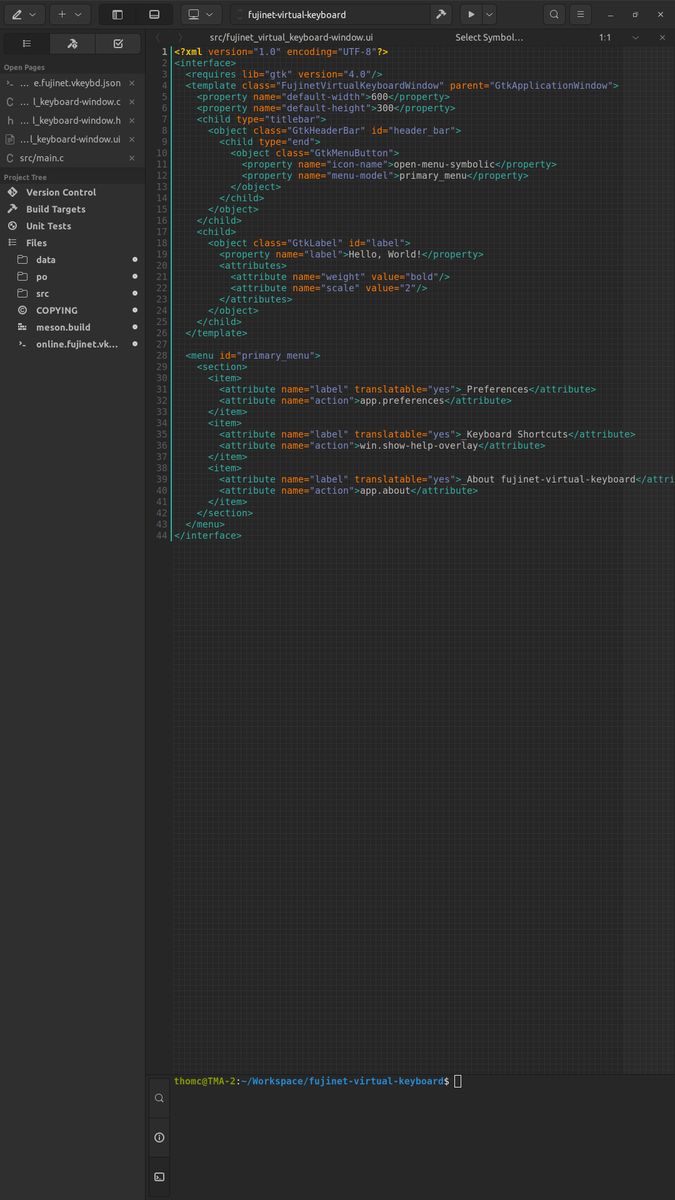 tschak's tweet image. Wow, been away from #GNOME dev for a while, is there literally not a UI layout program for #libadwaita at this point? Seriously? What the fuck, guys?