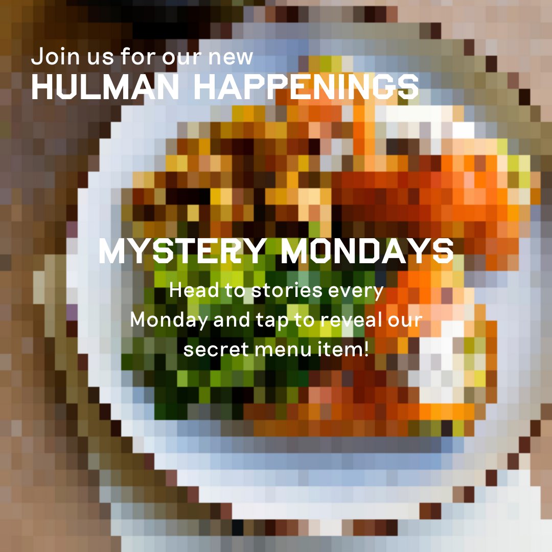 Indy Chamber (@indychamber) on Twitter photo #ICMemberNews: Itβs Mystery Monday at <a href="/TheHulmanIndy/">The Hulman Restaurant</a>, located inside <a href="/HotelIndy/">Hotel Indy, Tribute Portfolio</a>! Check their social media to discover a secret mystery menu each Monday starting at 3 p.m. #ICMemberNews: Itβs Mystery Monday at <a href="/TheHulmanIndy/">The Hulman Restaurant</a>, located inside <a href="/HotelIndy/">Hotel Indy, Tribute Portfolio</a>! Check their social media to discover a secret mystery menu each Monday starting at 3 p.m.