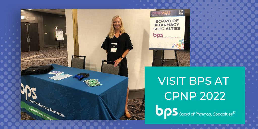 Kicking off a great week at #CPNP2022 with the Director of Professional Affairs, Ellie LaNou, representing #BPS in the registration area. Make sure to swing by the BPS booth before the conference ends!