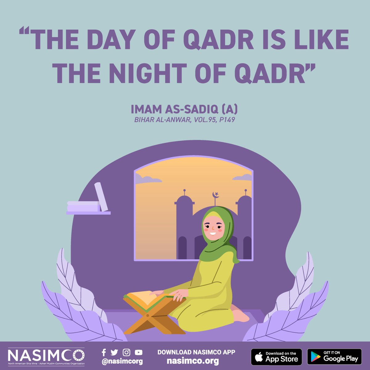 nasimcorg's tweet photo. Laylatul Qadr, the 23rd of Shahru Ramadhan - may your lofty prayers be accepted. It is recommended to give Charity &amp; Feed the Poor on this day. Ramadhan Relief: https://t.co/sySb4C5HW0 
#qadr #laylatulqadr #bestnight #ramadhan #ramadhannights #islam https://t.co/yaAcSOiVld