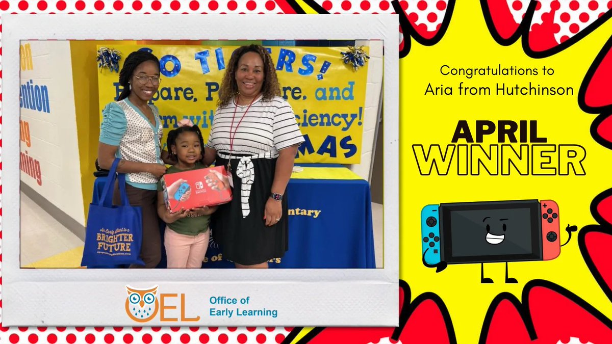 Petra Trimble (@petratrimble7) on Twitter photo PreK Family support team offers families a chance every quarter to win prizes for participating in our monthly meetings/trainings. Congratulations to our April winner! @bridget92070 <a href="/drjoyeinpearls/">Joye Bradley, Ed.D.</a> @APS_FSS_Katelyn <a href="/ArianHarris1/">Arian Harris</a> PreK Family support team offers families a chance every quarter to win prizes for participating in our monthly meetings/trainings. Congratulations to our April winner! @bridget92070 <a href="/drjoyeinpearls/">Joye Bradley, Ed.D.</a> @APS_FSS_Katelyn <a href="/ArianHarris1/">Arian Harris</a>