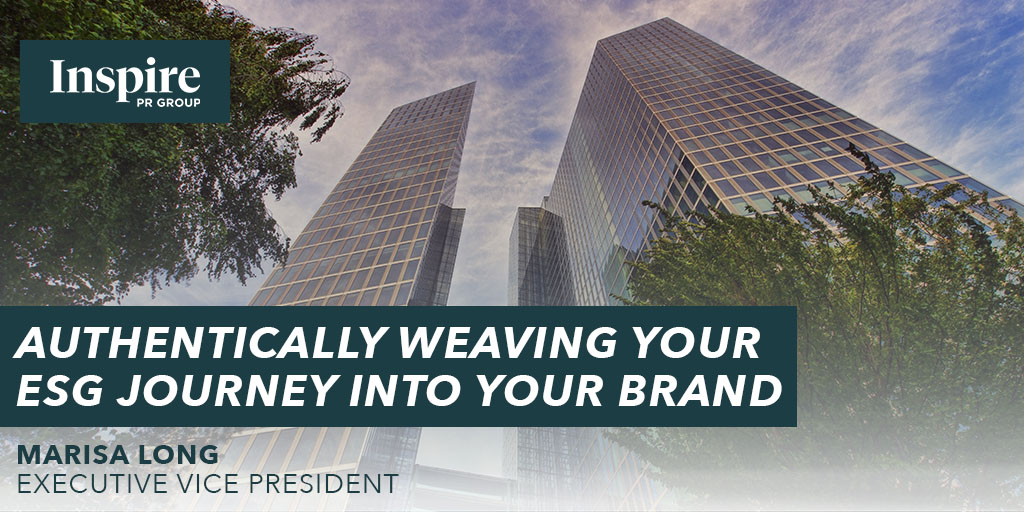 With today's climate challenges, business leaders who don’t focus on ESG – environmental, social &amp; governance – will be left behind, says Inspire EVP <a href="/marisalong/">marisalong</a>. She shared 5️⃣ tips for planning for &amp; communicating #ESG goals thoughtfully + authentically. bit.ly/CommunicatingE…