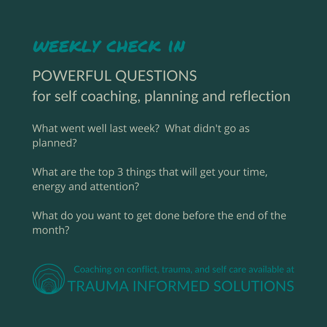 darbycalm's tweet photo. weekly check in: Here are some powerful questions for self coaching that can help you plan and reflect on the week ahead #Sleep #Checkin #planning #Powerfulquestions #rest #Timeblocks #GTD #Flow #selfcarecoach #conflictcoach #selfcoaching #selfcare https://t.co/6dqIxAUTl1