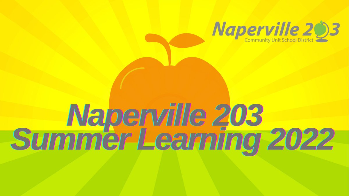 Naperville 203 Summer Learning tweet media