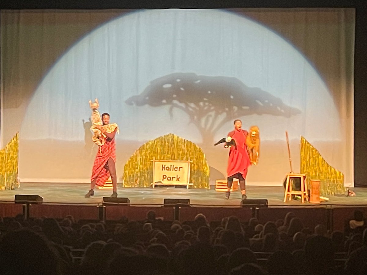 EduTechPA's tweet photo. Many thanks to the team @AppellCenter for a sneak peak on the first day of the 2022 Stage the Page this morning. 700+ K-2 students from across the county watched as the characters from their recent reading assignment OWEN &amp; MZEE come to life inside the incredible Strand Theater! https://t.co/PAfS4rcu9o
