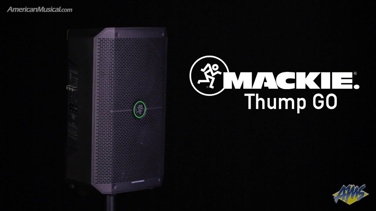 MackieGear's tweet photo. "Thump GO will amplify the real you with clear, punchy, and accurate sound wherever you call your stage."
π - https://t.co/DUt7qrSJqz
#Mackie #ThumpGo #LoudSpeaker #Liveperforming https://t.co/Ge6z3hgKzx