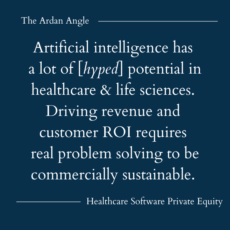 #ArtificialIntelligence #digitalhealth #healthcaresoftware #healthit #PrivateEquity