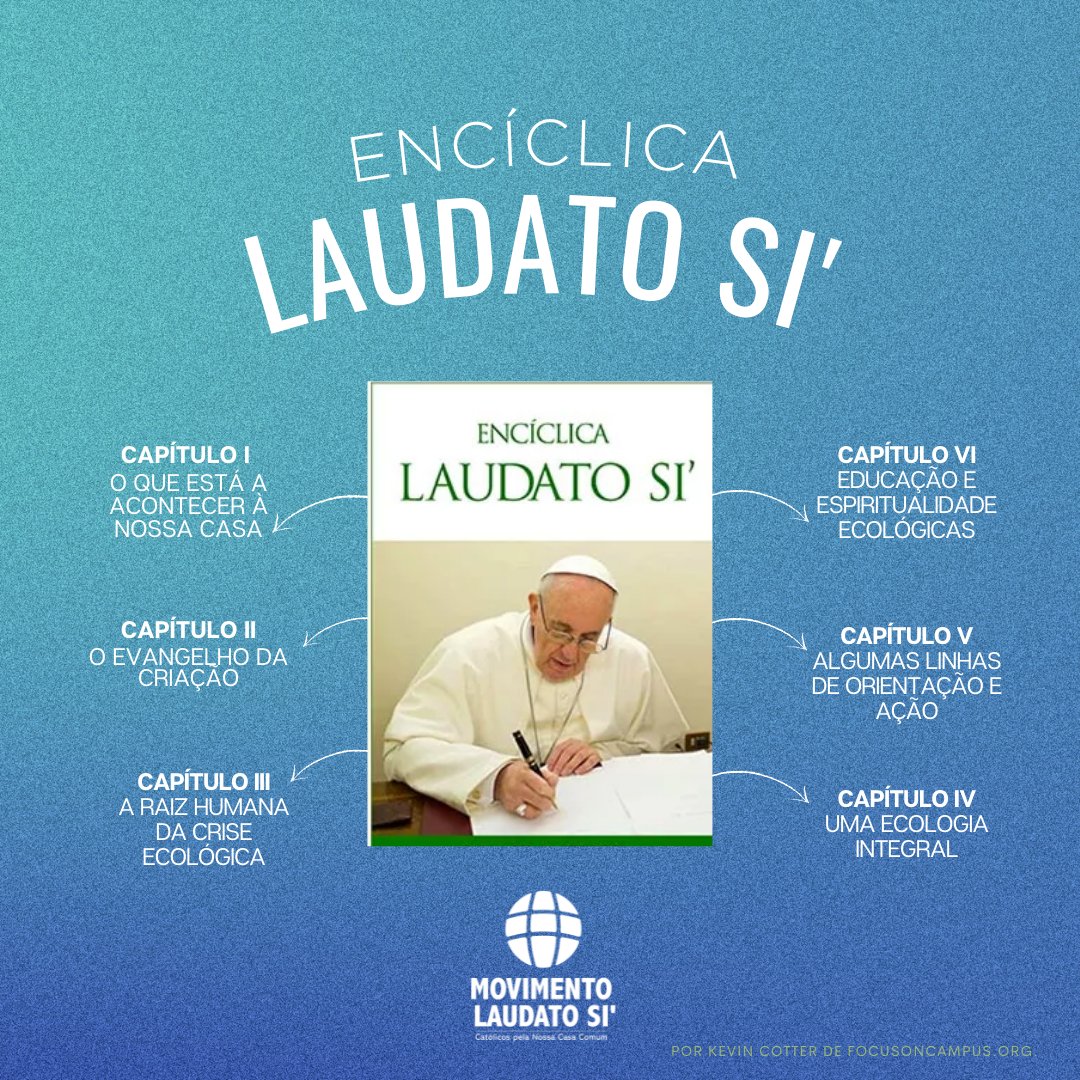 laudatosibrasil's tweet image. 📗 E... o que é a  #LaudatoSi’? Aqui temos o melhor resumo!
🇻🇦Participe da #SemanaLaudatoSi' 2022!
🗓️ 22 a 29 de maio
🔗 laudatosiweek.org/pt