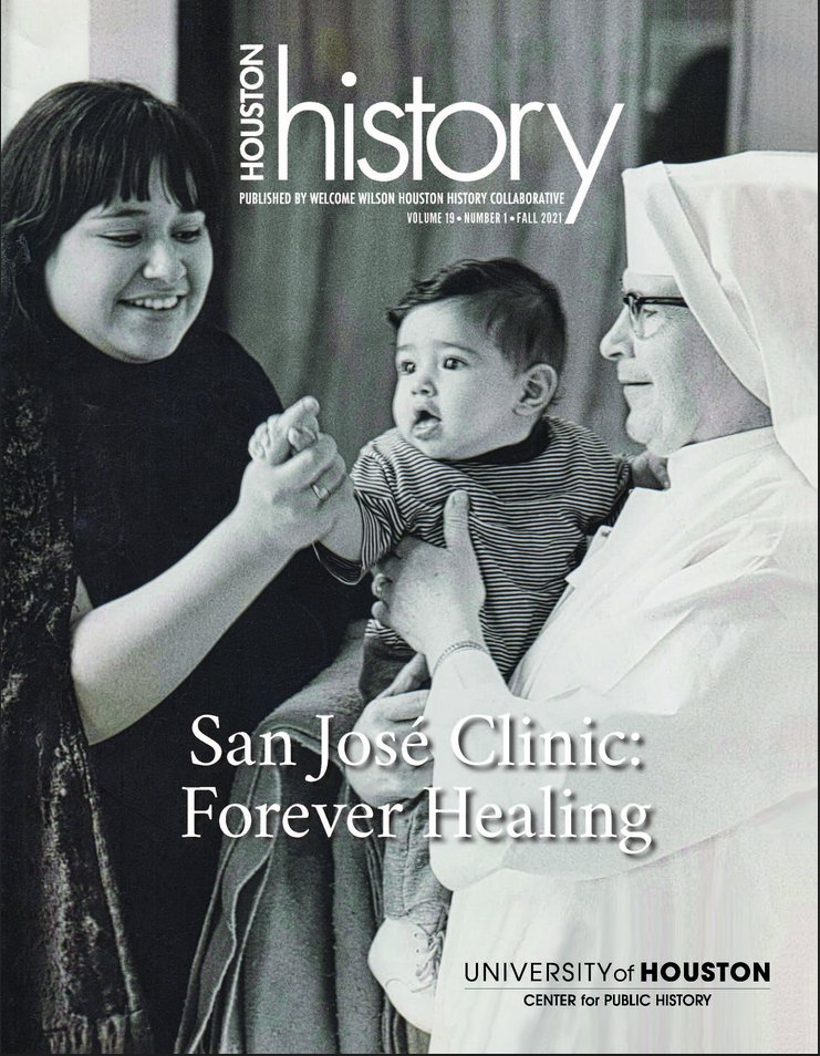 On sale now! The latest issue of <a href="/HouHistMagazine/">Houston History</a> takes a look back at the history and legacy of the San Jose Clinic. Get your copy from the link below.
bit.ly/399c92N