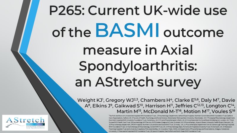 NNUHphysio's tweet photo. Proud of @NNUHphysio @mrskweight presenting her poster @RheumatologyUK today ๐ @AStretch_Physio #BASMI @NNUHResearch https://t.co/OE8Ltzc2RR