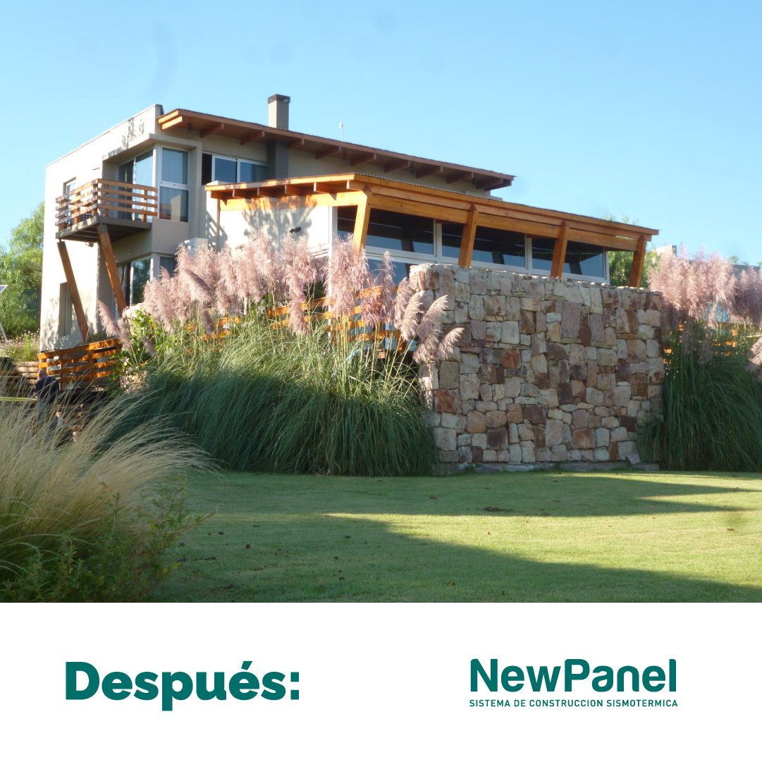 El antes y después de nuestras obras es todo lo que está bien 🤩 

Construí la casa de tus sueños de forma rápida y segura con NewPanel ¡Reducimos dos tercios los tiempos de una obra de ladrillo!  

👉 Ingresá en newpanel.com.ar y obtené más info sobre las ventajas.