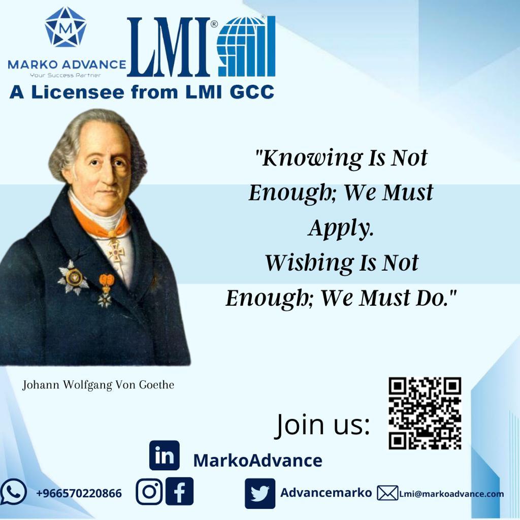 AdvanceMarko's tweet photo. "Knowing is not enough;We must apply. Wishing is not enough; We must Do "
Join us 👇🏼
#markoadvance #lmi #lmigcc #epp #epl #eml #esl #تطوير #إدارة https://t.co/CttMASKlWl