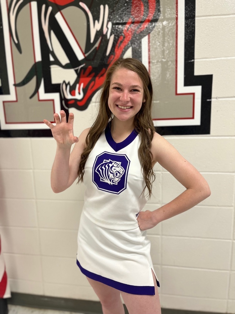 spcsdrattlers's tweet photo. From a Rattler to a Tiger! Ella Claire Brinkley is OBU’s newest cheerleader! Congratulations, ECB! #GoRattlers #GoTigers https://t.co/63ma9JdSYh