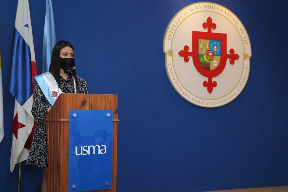 USMApanama's tweet photo. #AEICUSMA El viernes 22 de abril, en el Aula Magna, se realizó el acto protocolar de la juramentación y toma de posesión de la directiva 2022 de la Asociación de Estudiantes de Ingeniería Civil de la Universidad Católica Santa María La Antigua.
#USMAPanamá #FEDEUSMA #USMAVU https://t.co/66XW1FHxOc