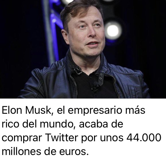 Qué pensáis?
#ElonMusk