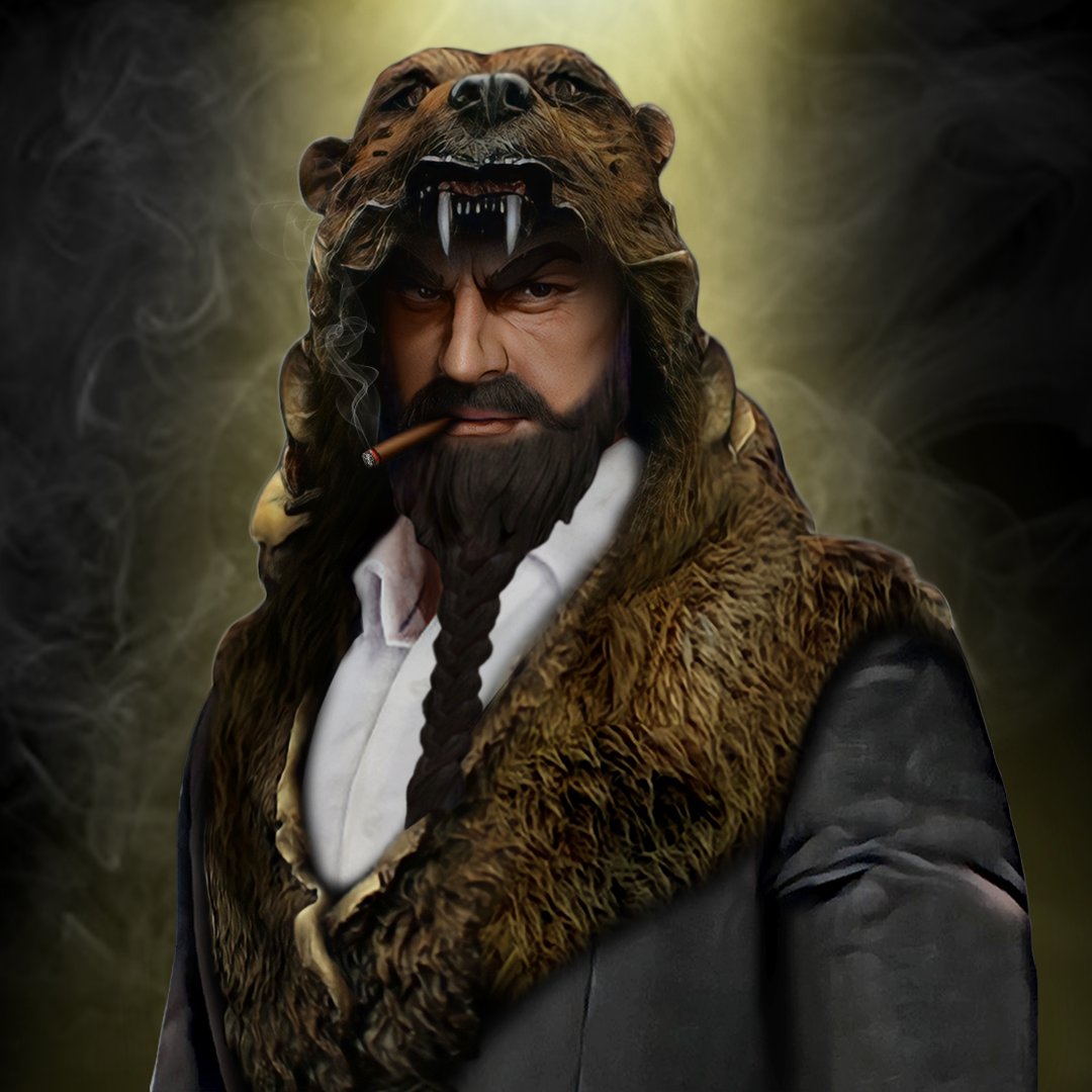 DouwePelles's tweet photo. @BisonNFT Legendary Bear Pelt trait @Bearded_Butlers https://t.co/Ni1DeQJm78