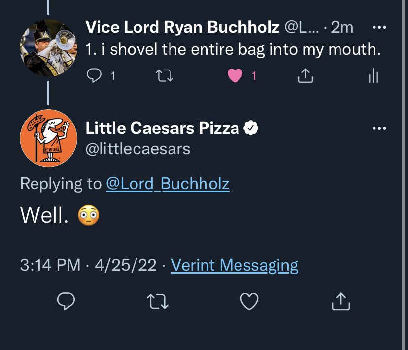 LordBuchholz's tweet photo. Chamberland x Little Cesar's arc https://t.co/y77jbMvX7o