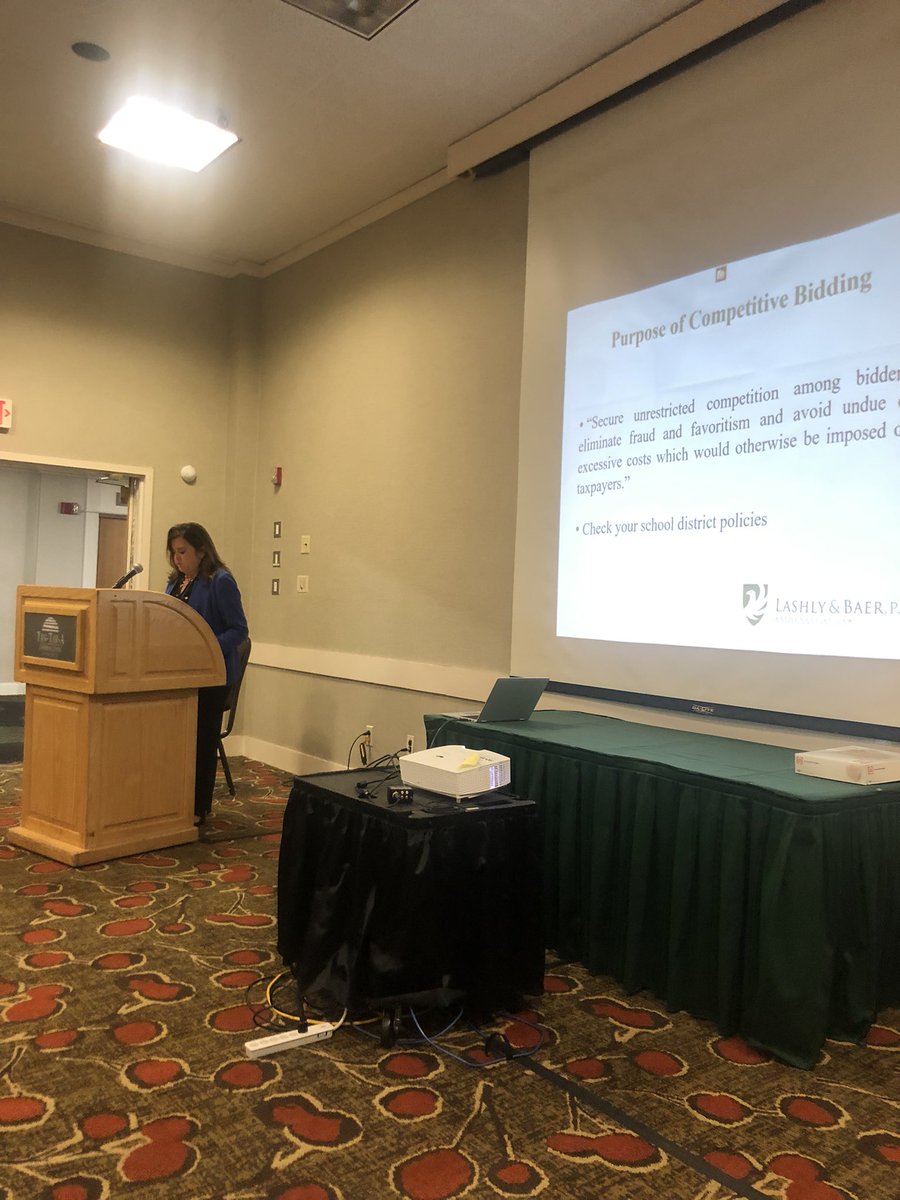 #moasbo2022 - Lisa Stump at Lashly &amp; Baer providing valuable information on Procurement Law and Related Issues.  Great session!