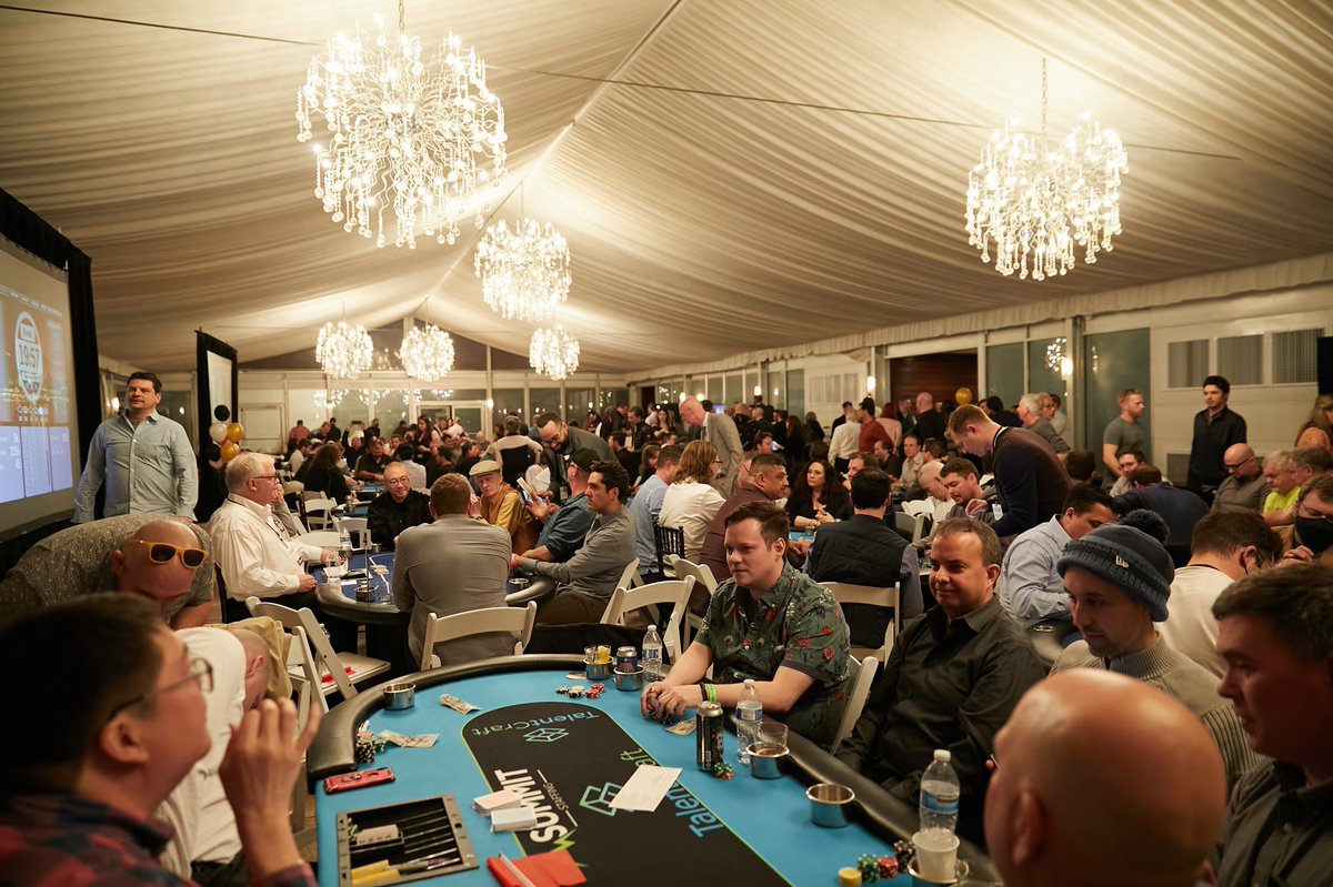 CampOneStep's tweet photo. Our Charity Poker Championship raised a record breaking $155,000 for #CampOneStep to send kids with cancer to camp! Thanks to our Poker Committee, Sponsors, &amp; Board of Directors for making this possible. Congrats to Jerry, who won first place and is headed to Vegas for the @WSOP! https://t.co/crUnfH9mz3