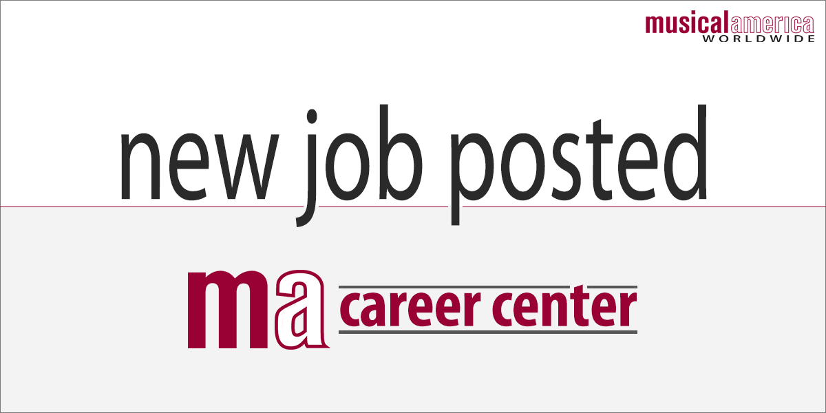 New job: Artistic Director at <a href="/MasterChoraleTB/">Master Chorale of TB</a>  in Tampa, Florida
bit.ly/3KfLkXR
#MusicalAmericaJobs
