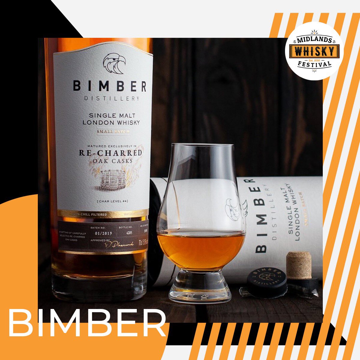 midlandswhisky's tweet photo. Exhibitor highlight: @bimberdistillery 🇬🇧 

We are so pleased to welcome the return of this epic English distillery this year. Known for its full-bodied, unique character that shines through from the new make to the whisky in your glass, Bimber never disappoints. #MidlandsWhisky https://t.co/AW4T15lvjV