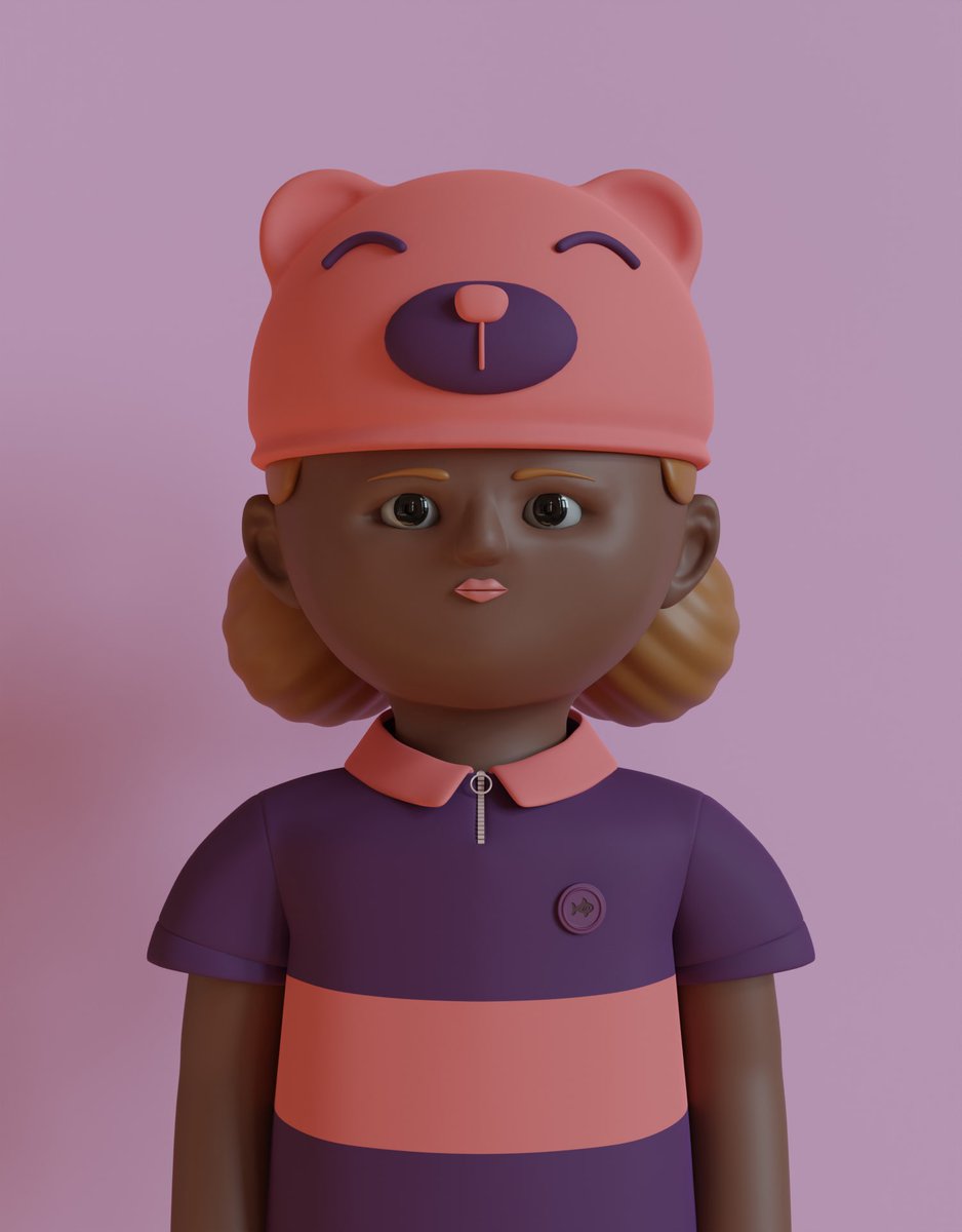 laurenethereum's tweet photo. Aww my @TinyFacesNFT has double L initials, too 🥰 Leanne Lambert 🐻⬇️ #TinyFacesNFT https://t.co/6B8y85Vkf8