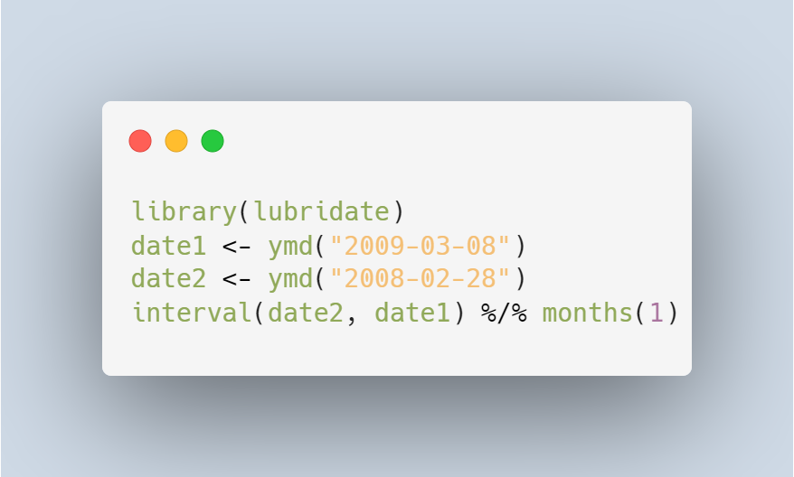 Priyesh7401's tweet photo. #RStats 

So, was trying to replicate Excel's datedif results for month difference between 2 dates
Had tried similar thing with #Python using /np.timedelta64(1,'M'))

https://t.co/nVk6W6Ft9e

Getting different results when working with many set of dates. Any ideas how all 3 work? https://t.co/cmW5lbJnwg