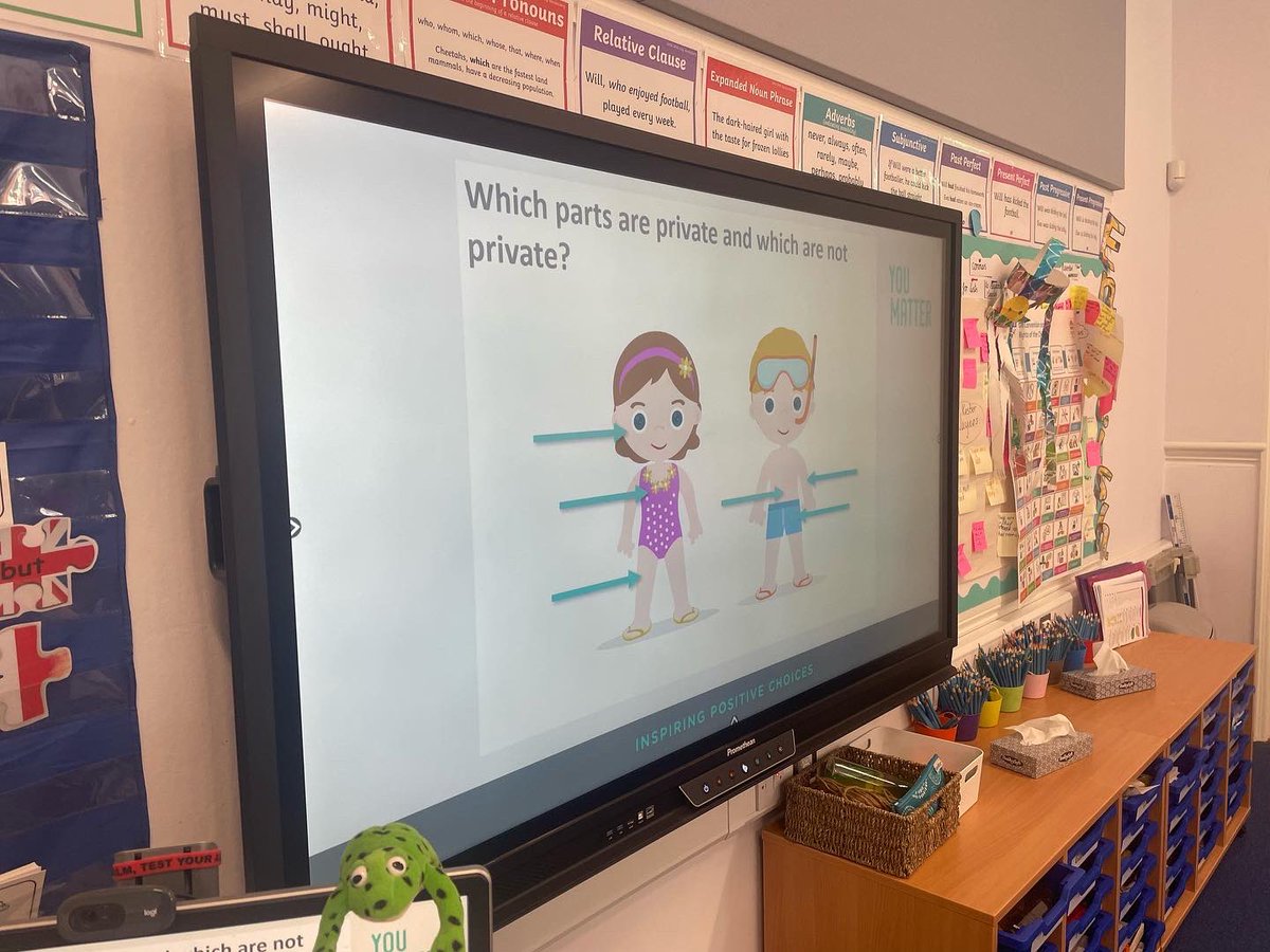 YouMatterJe's tweet photo. Great to be back today! Sarah kicked off the term by visiting lovely Year 6 at St Mary’s Primary School, delivering our Boundaries workshop. This session teaches students which parts of their bodies are private. Great supporting parents resource here: https://t.co/2ov8fRJxqw https://t.co/ku4vnKxu3x