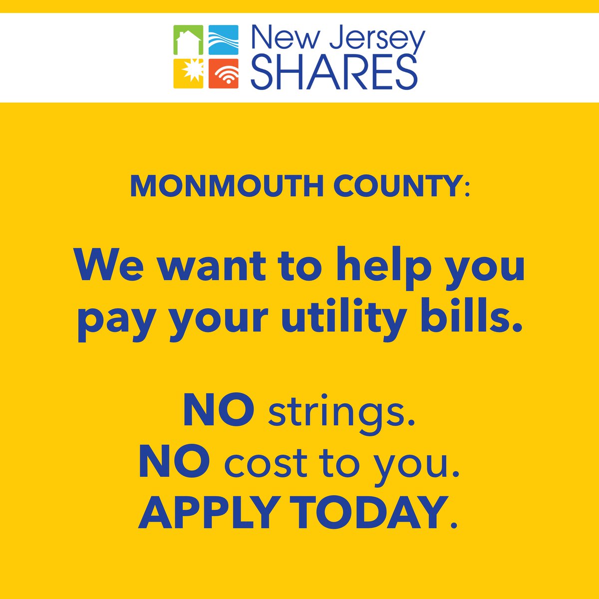 NewJerseySHARES's tweet image. A financial crisis can happen to anyone. NJ SHARES is here to help.

If you or someone you know is in need of utility assistance in Monmouth County, visit bit.ly/3KbwfHy to complete our online application and request aid.

#DeliveringHelp #Assistance #NJSHARES